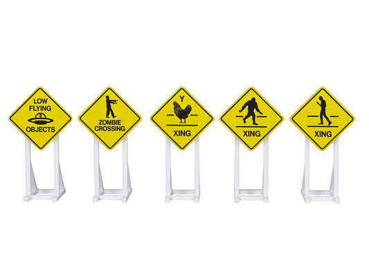 Lionel 2230170 - Unique Railroad Signs (5-Pack) Set #1