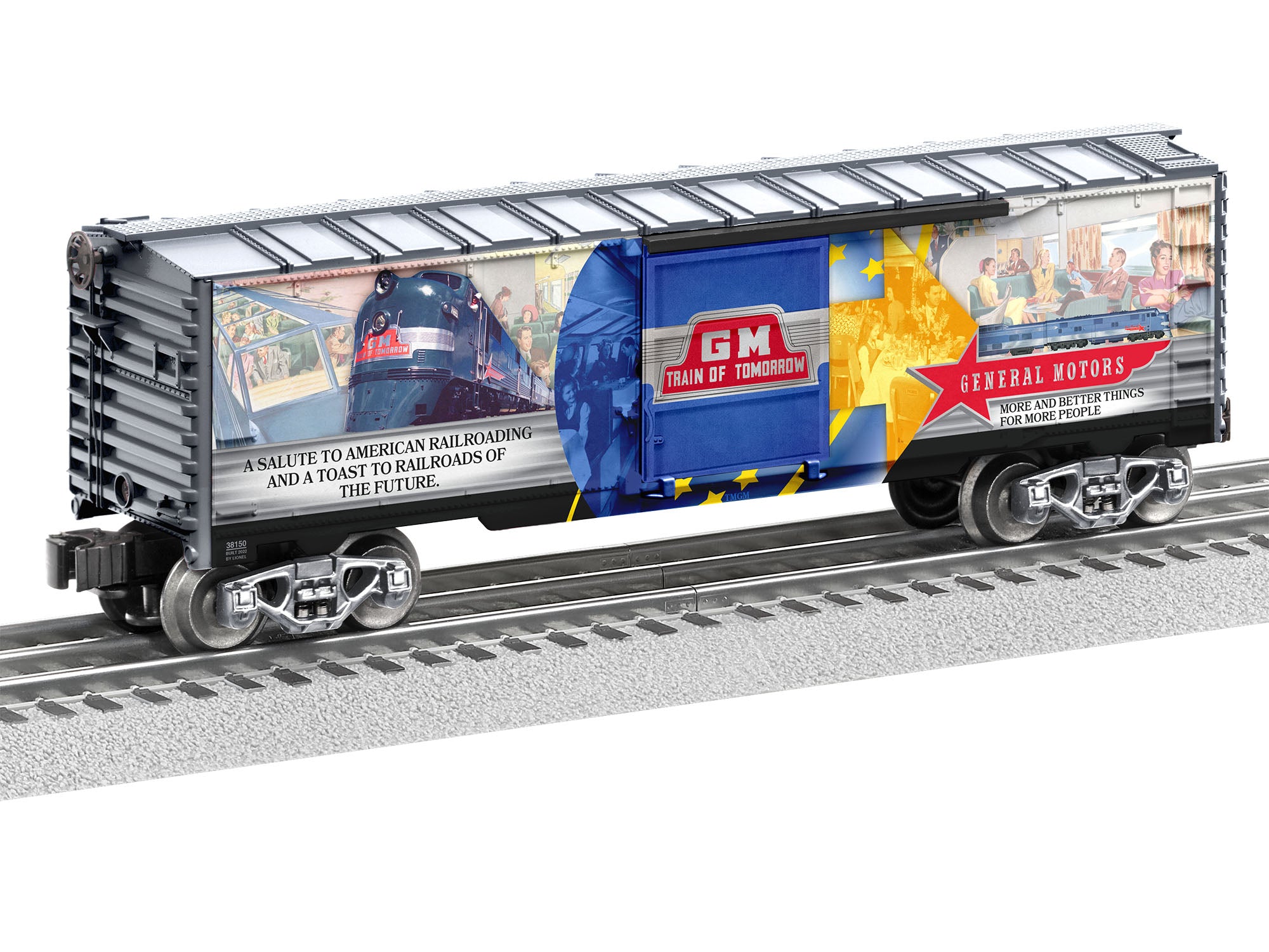 Lionel 2238150 - Boxcar "GM Train of Tomorrow"