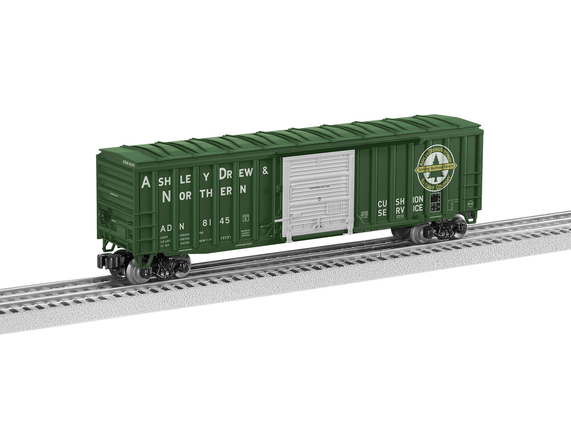 Lionel 2243102 - Modern Boxcar "Ashley Drew & Northern" #8145