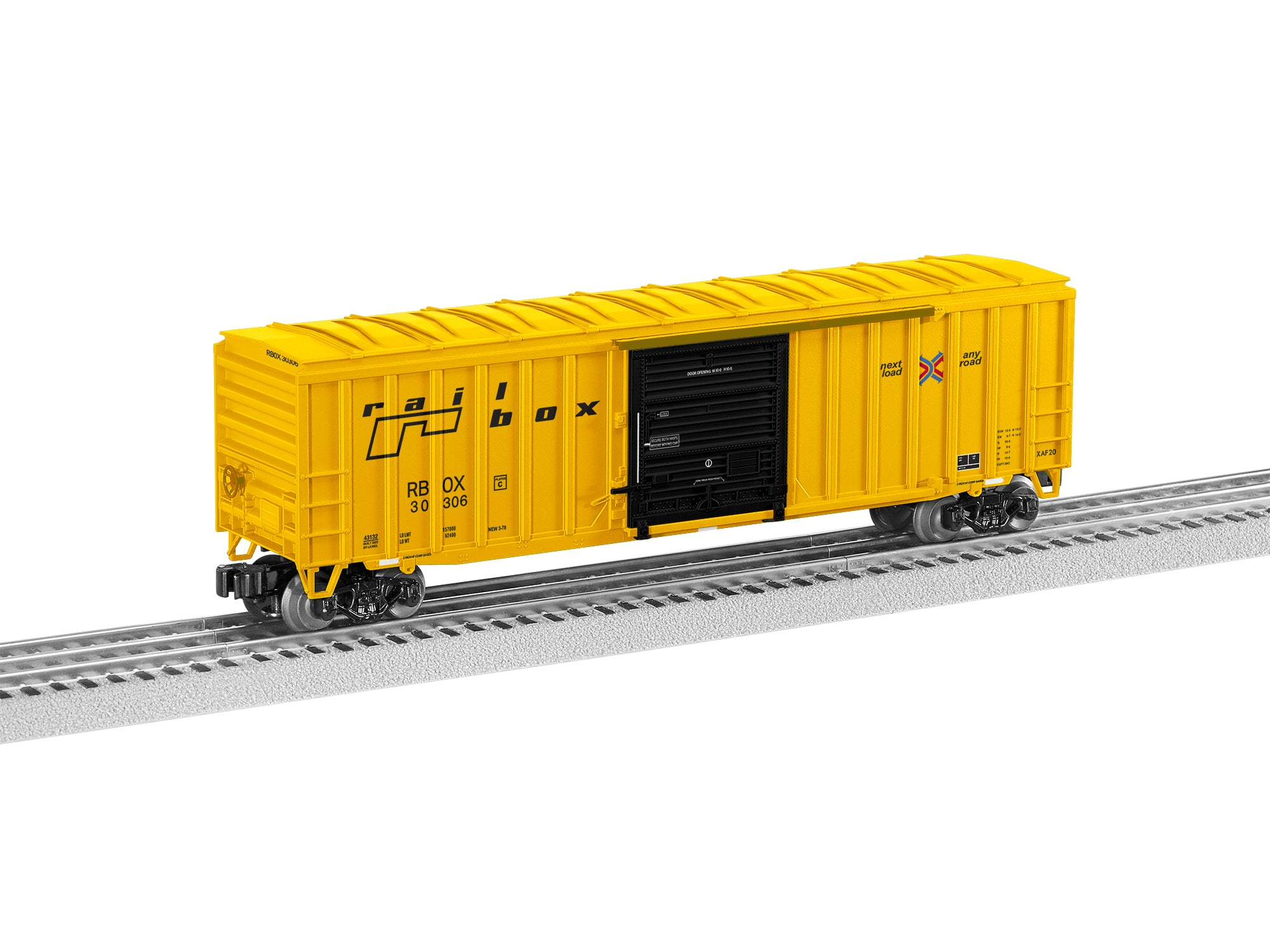 Lionel 2243132 - Modern Boxcar "Railbox" #30306