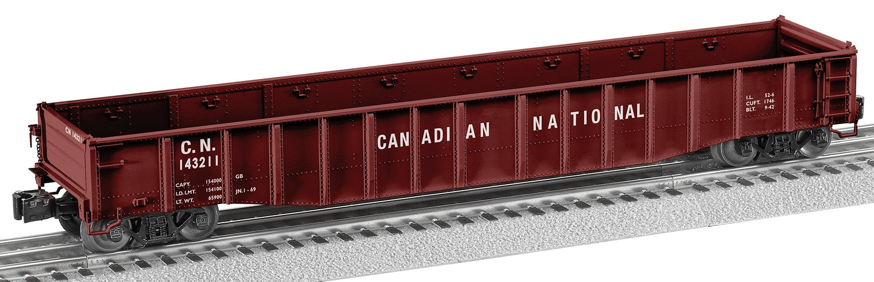 Lionel 2326612 - PS-5 Gondola Car "Canadian National" #143211