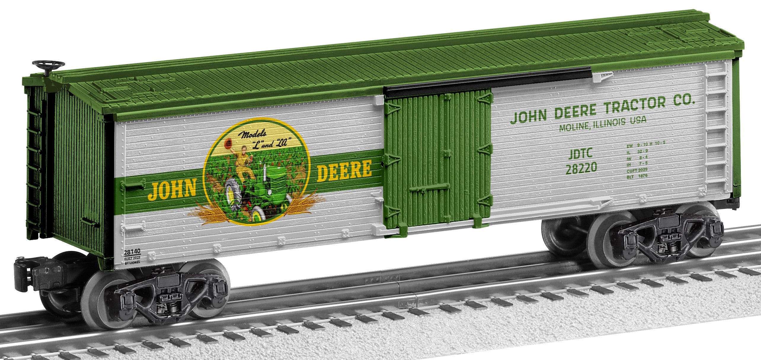 Lionel 2328140 - Reefer Car "John Deere Tractor Co."