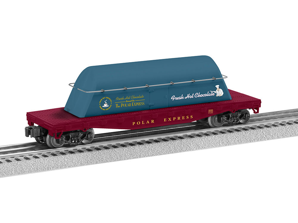 Lionel 2328290 - Flatcar "The Polar Express" w/ Hot Cocoa Container