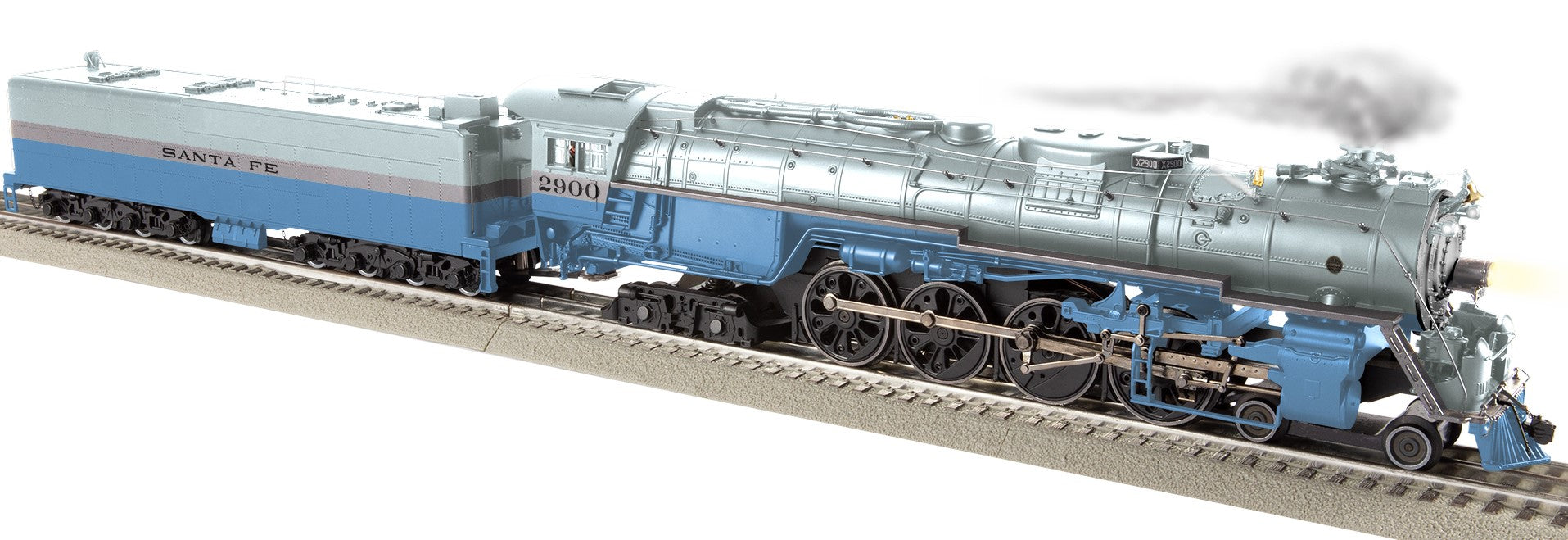 Lionel 2331460 - Legacy 4-8-4 Steam Locomotive "Santa Fe" #2900 (Blue Goose)