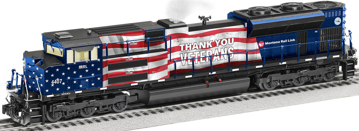 Lionel 2333170 - Legacy SD70ACE Diesel Locomotive "Montana Rail Link" #4407 (Veterans)