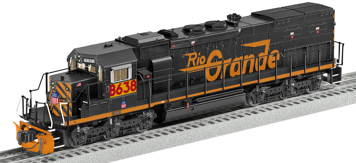 Lionel 2333701 - Legacy SD40T-2 Diesel Locomotive "Rio Grande" #8638 (Union Pacific Patch) - Custom Run for MrMuffin'sTrains