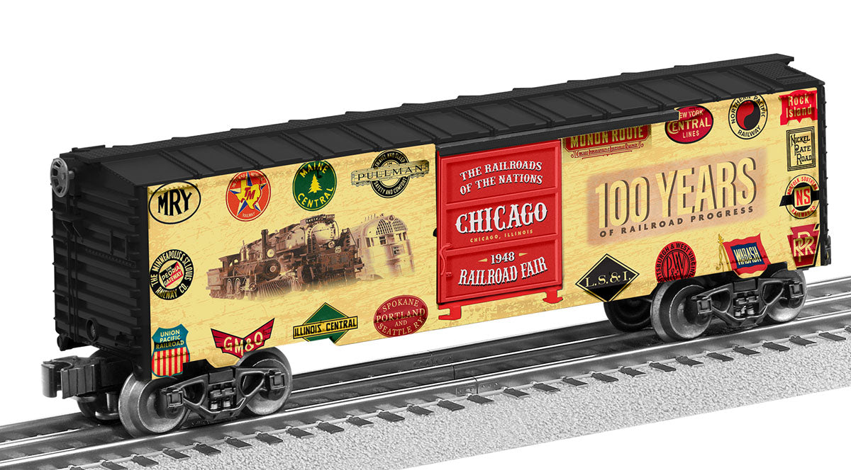 Lionel 2338010 - 100 Years Boxcar "Chicago Railroad Fair"