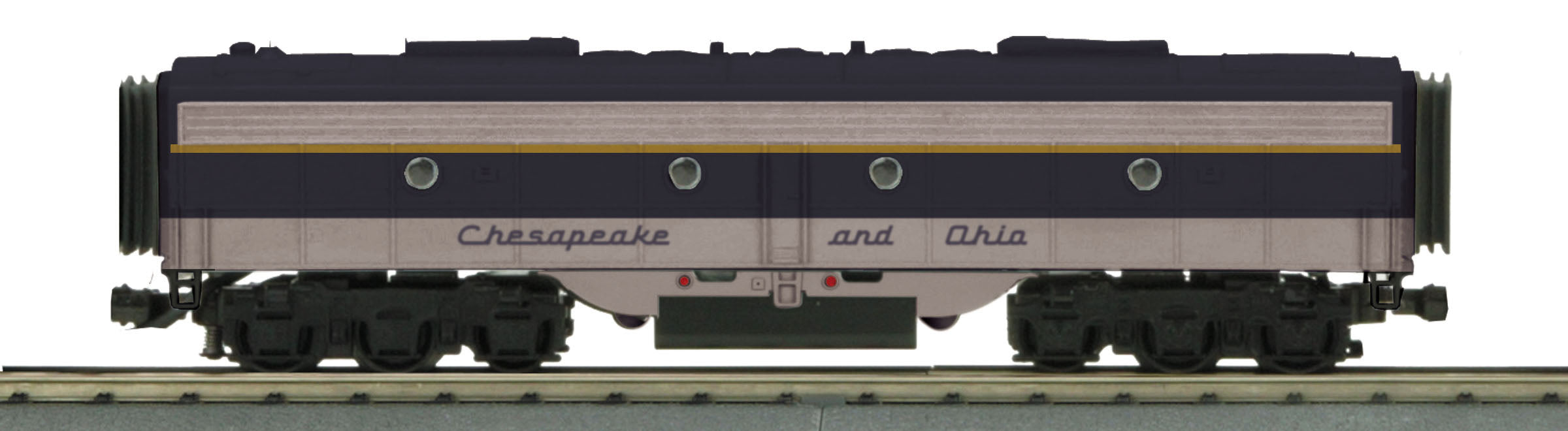 MTH 30-20699-3 - E-8 B-Unit Diesel Engine "Chesapeake & Ohio" (Non-Powered)