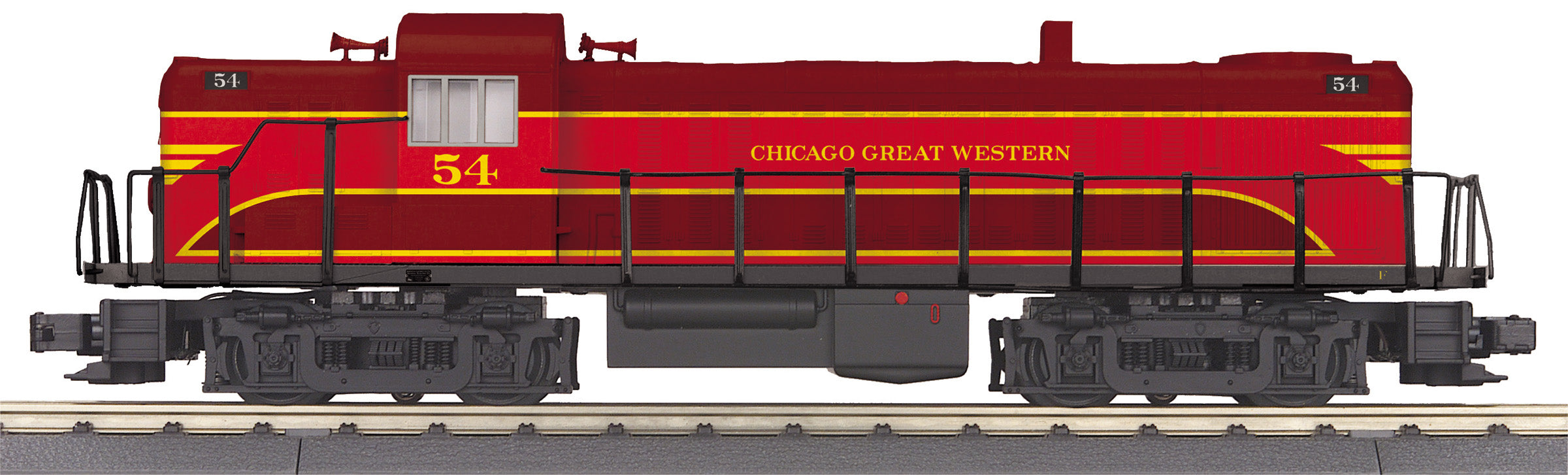 MTH 30-20818-1 - RS-3 Diesel Engine "Chicago Great Western" #54 w/ PS3