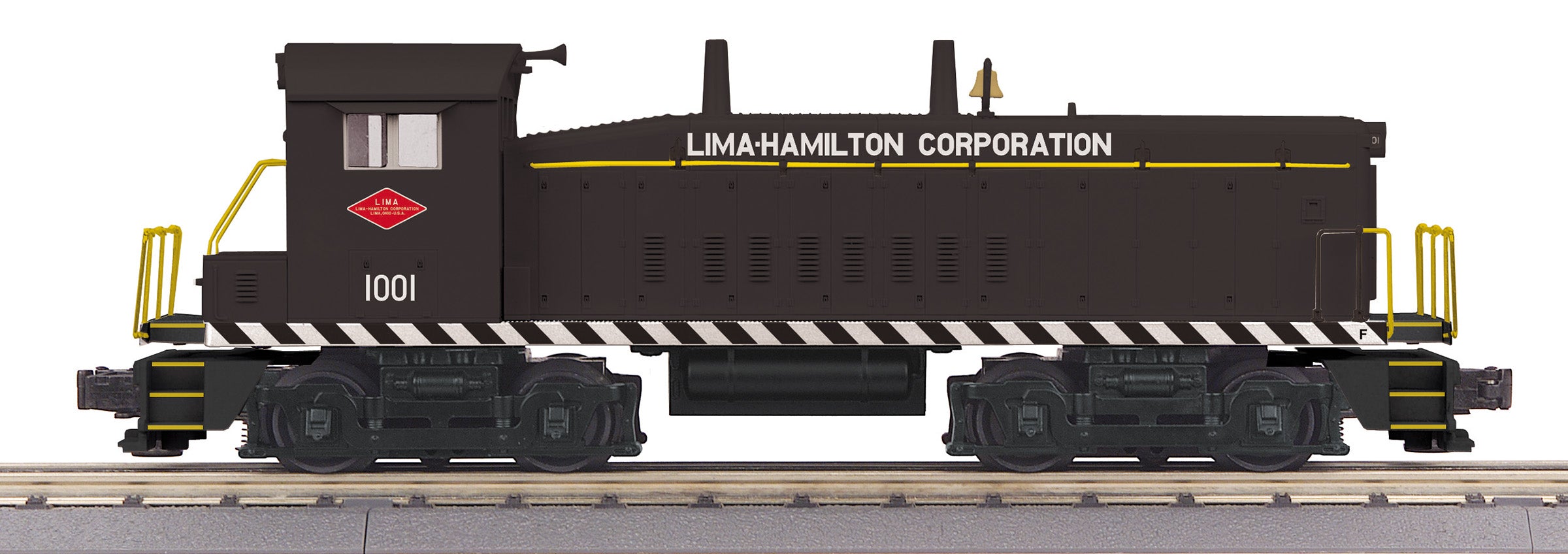 MTH 30-20940-1 - SW-9 Switcher Diesel Engine "Lima-Hamilton Corporation" #1001 w/ PS3 - Custom Run for Stockyard Express