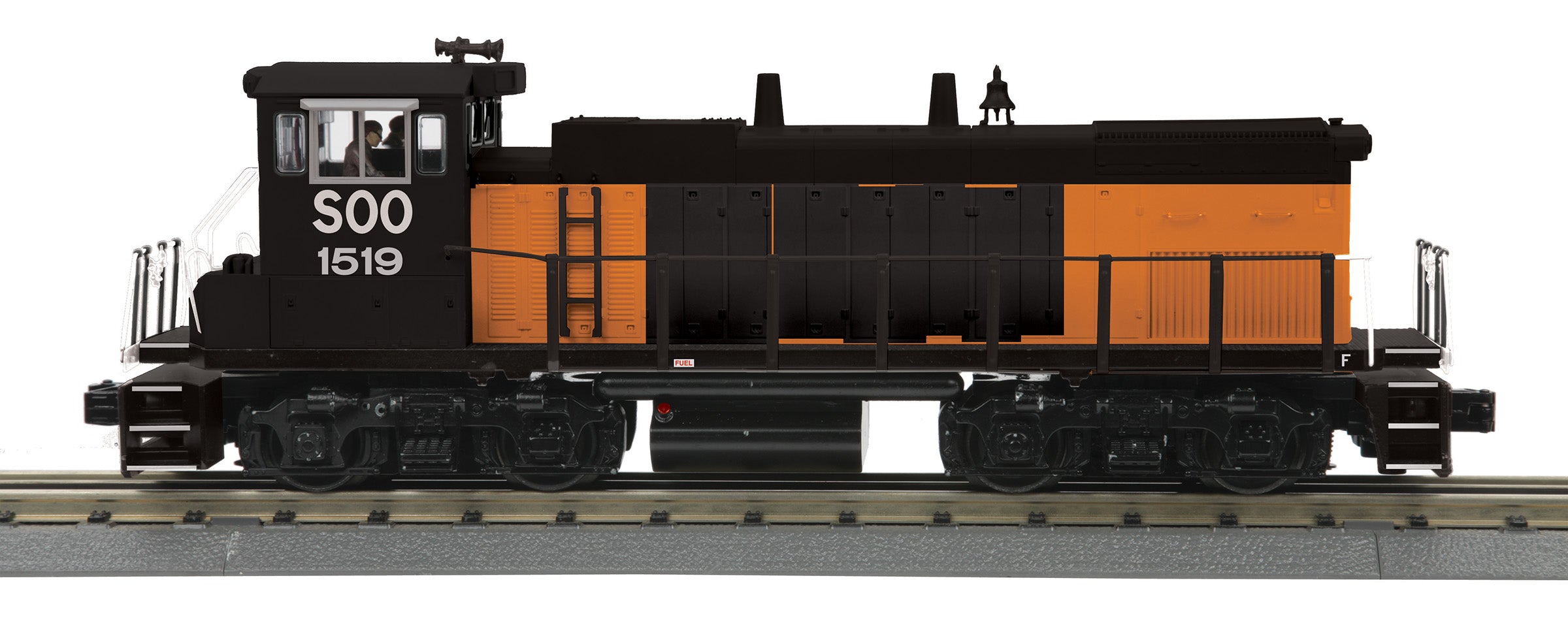 MTH 30-20969-1 - MP15 Diesel Engine "SOO Line" (Milwaukee Repaint) #1519 w/ PS3 - Custom Run for MrMuffin'sTrains