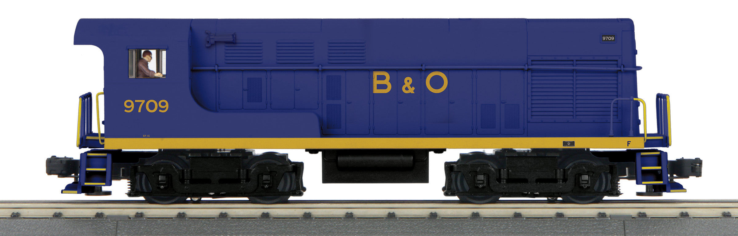 MTH 30-21036-1 - FM H10-44 Diesel Engine "Baltimore & Ohio" #9709 w/ PS3 - Custom Run for MrMuffin'sTrains