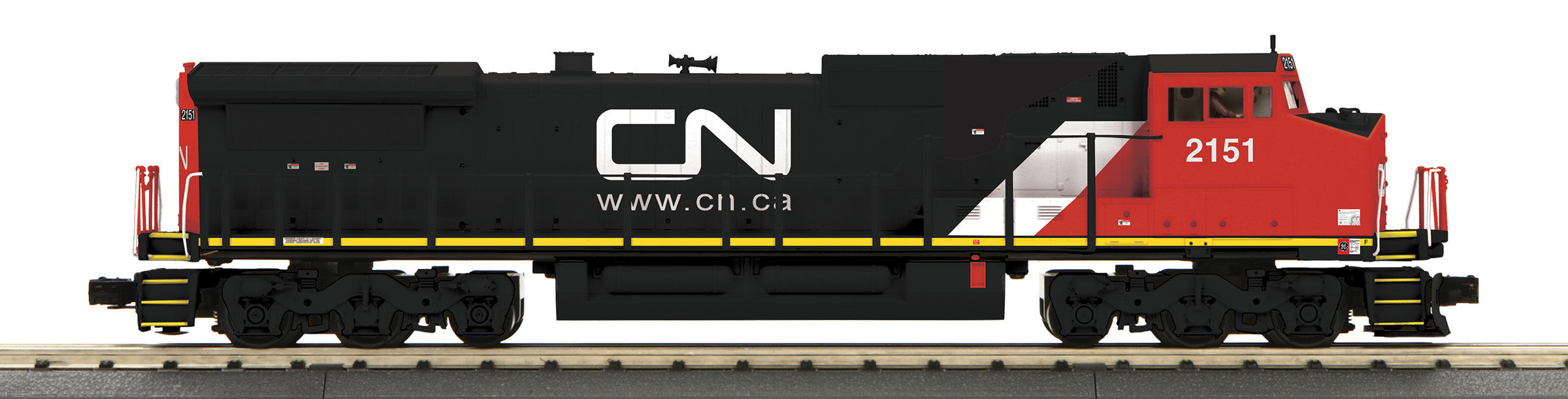 MTH 30-21087-1 - Dash-8 Diesel Engine "Canadian National" #2151 w/ PS3