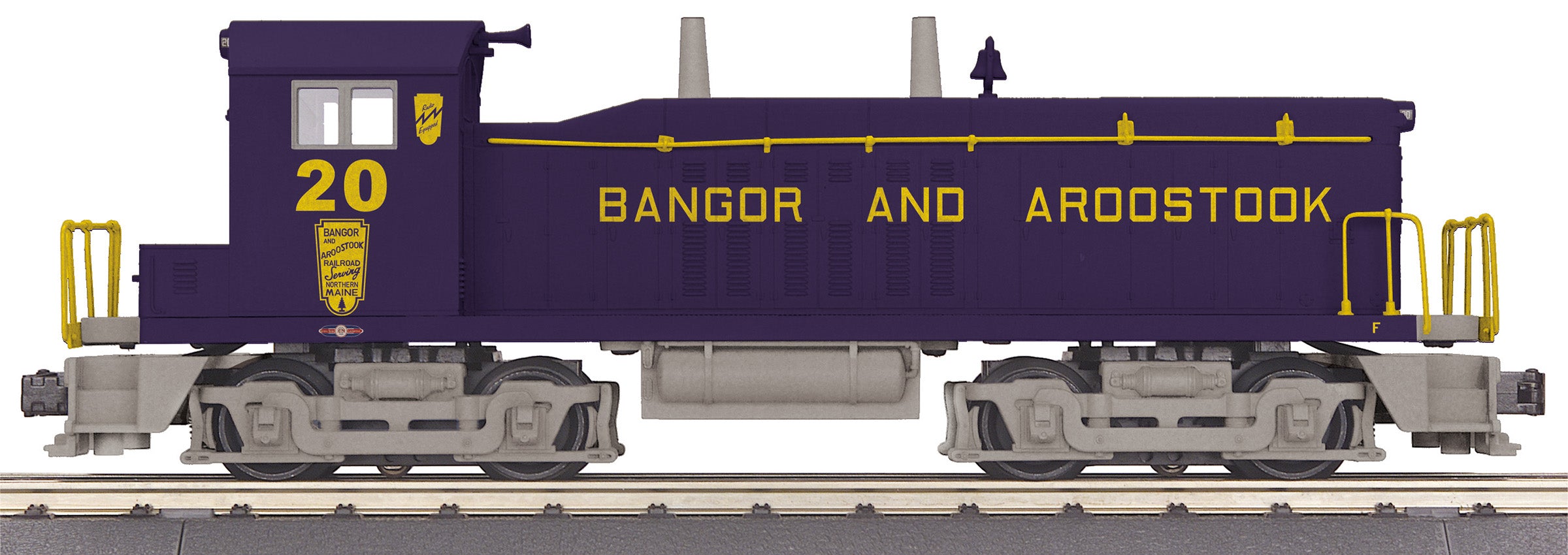 MTH 30-21134-1 - EMD NW-2 Switcher Diesel Engine "Bangor & Aroostook" #33 w/ PS3