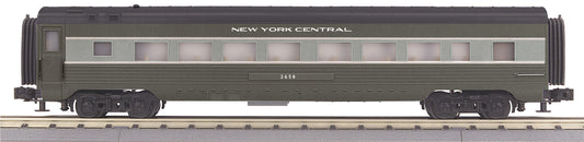 MTH 30-68246 - 60’ Streamlined Coach Car "New York Central" Lightening Stripe - MrMuffin'sTrains
