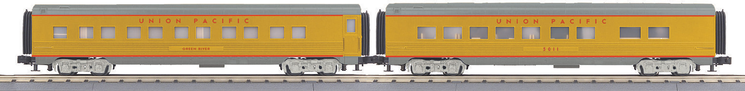 MTH 30-68249 - 60’ Streamlined Sleeper/Diner Cars "Union Pacific" (2-Car)