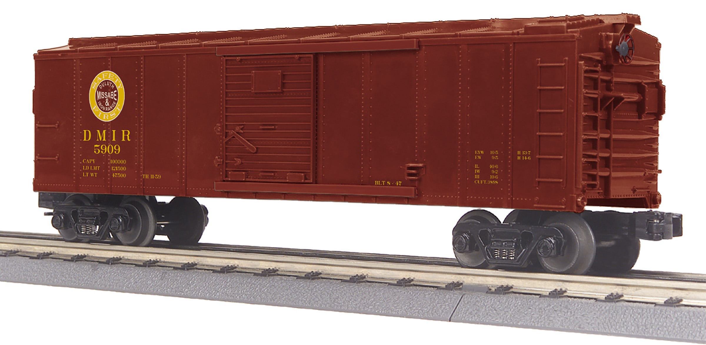 MTH 30-71114 - 40' Box Car "Duluth, Missabe & Iron Range" #5909