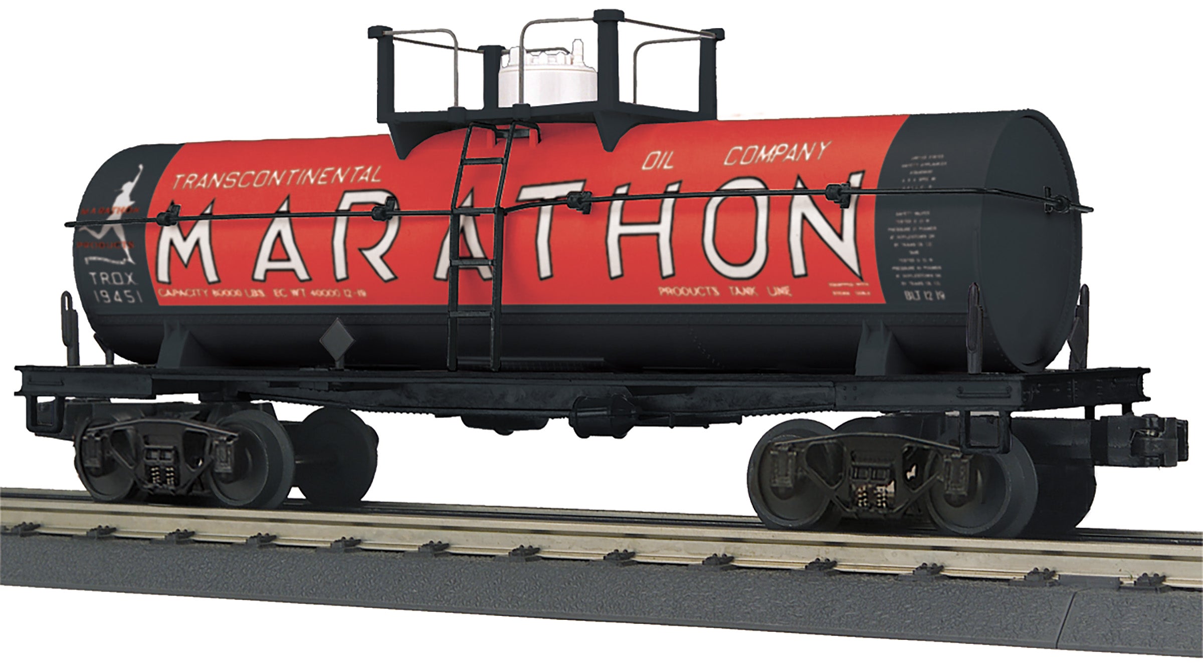 MTH 30-73611 - Tank Car "Marathon" #19451 – MrMuffin'sTrains