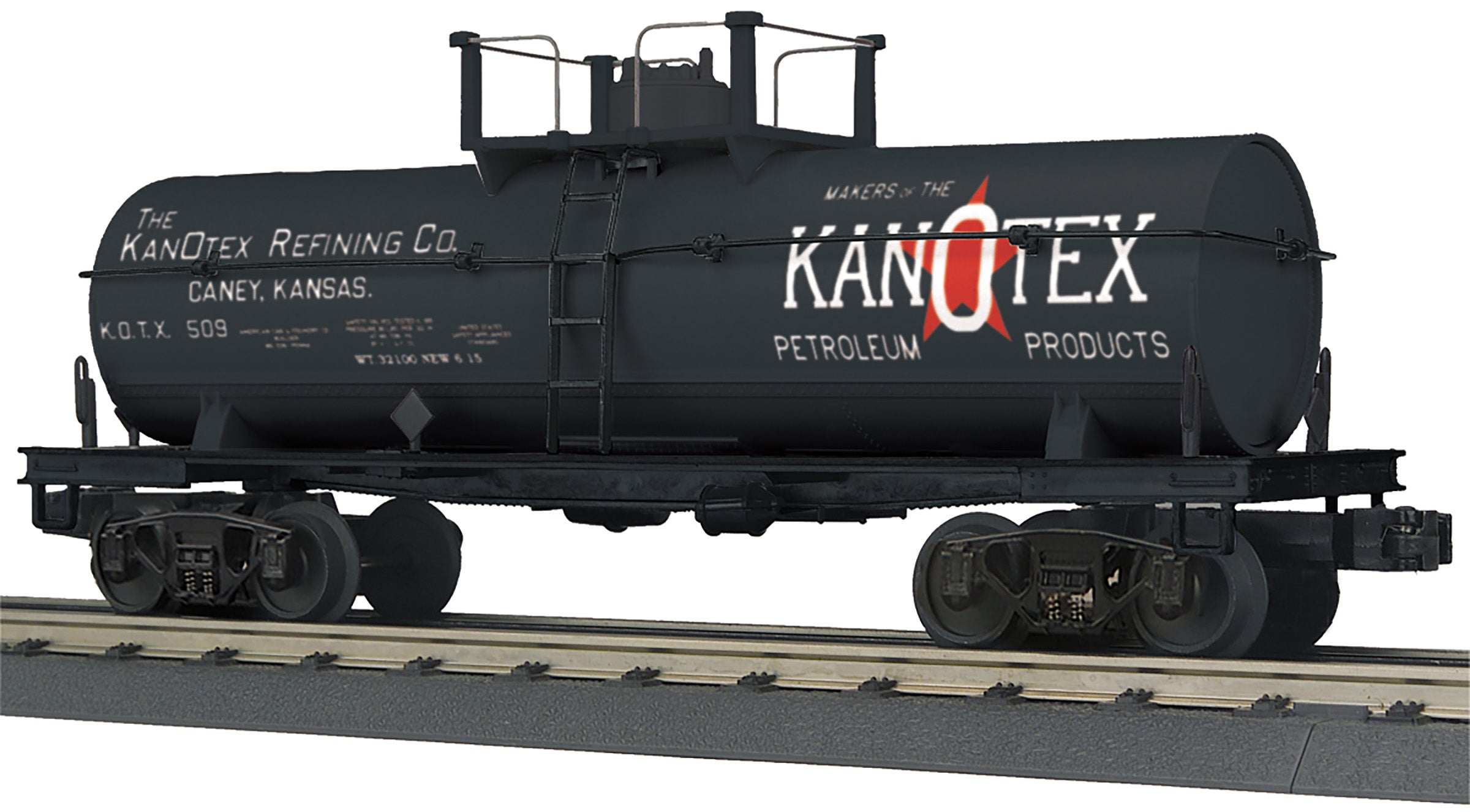 MTH 30-73612 - Tank Car "Kanotex Refining" #509 – MrMuffin'sTrains