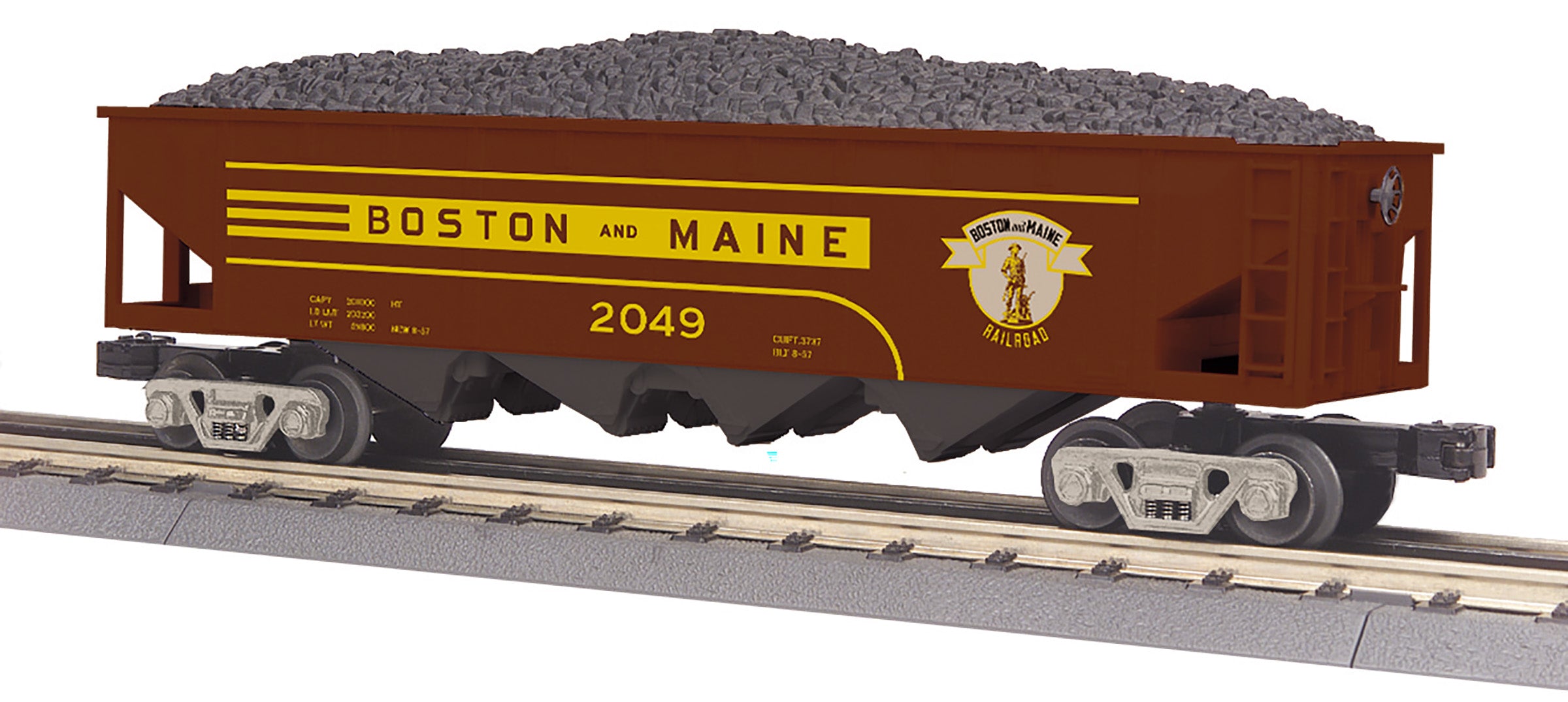 MTH 30-75685 - 4-Bay Hopper Car "Boston & Maine"