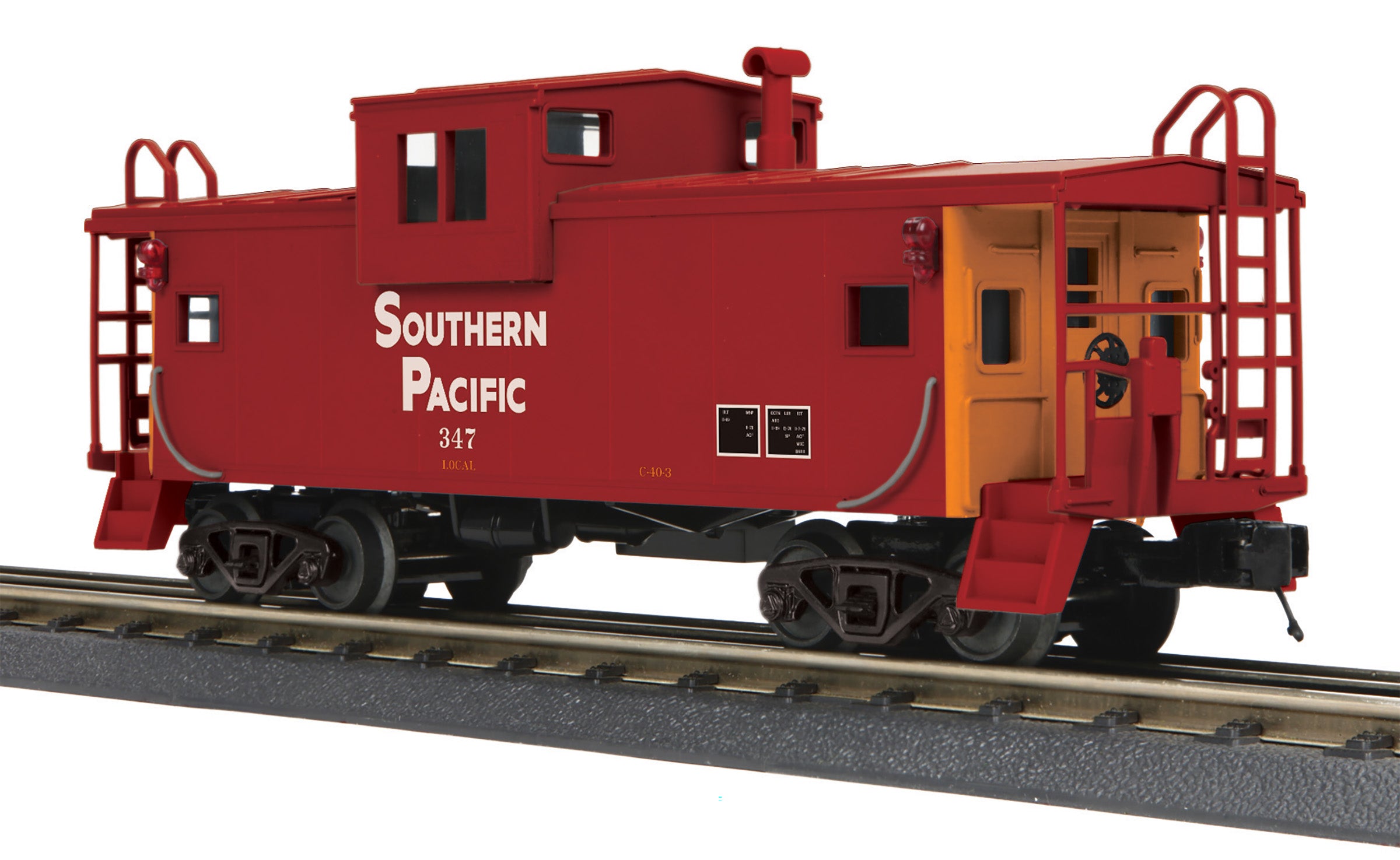 MTH 30-77370 - Extended Vision Caboose "Southern Pacific" – MrMuffin'sTrains