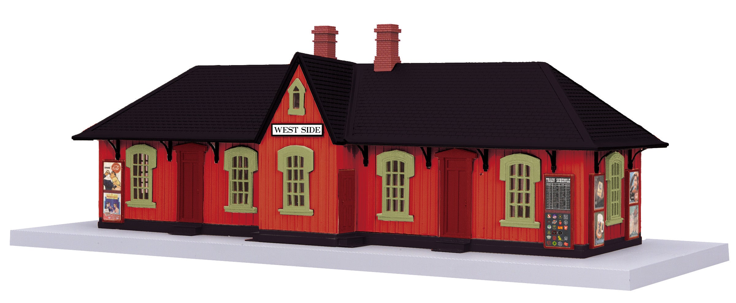 MTH 30-90643 - Country Passenger Station "West Side"
