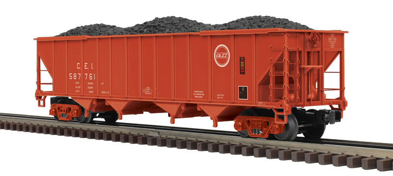 Atlas O 3002284 - Premier - 4-Bay Coal Hopper "Chicago & Eastern Illinois" (2-Rail)