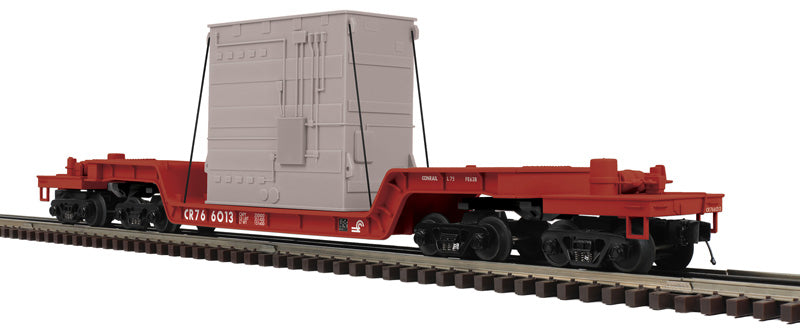 Atlas O 3004050 - Premier - 75' Depressed Center Flat Car "Conrail" w/ Load (2-Rail)