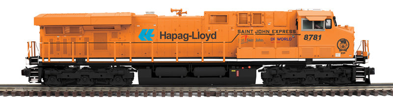 Atlas O 30138191 - Premier - ES44AC Diesel Locomotive "Canadian Pacific" #8781 (Hapag-Lloyd) 2-Rail