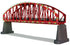 MTH 40-1115 - Steel Arch Bridge w/ Operating Christmas Lights (Red)