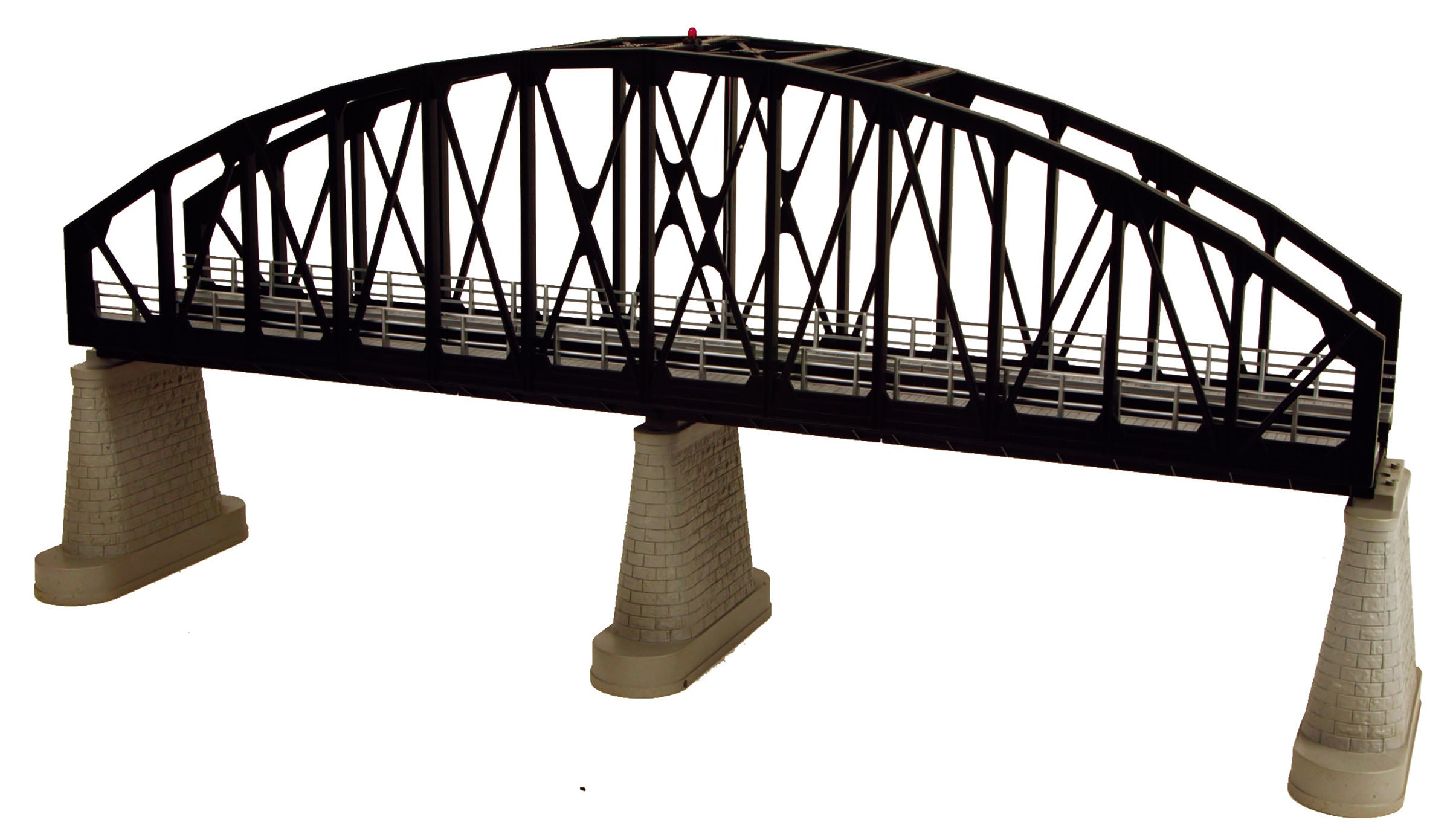 MTH 40-1121 - RealTrax - Steel Arch Bridge (Black)