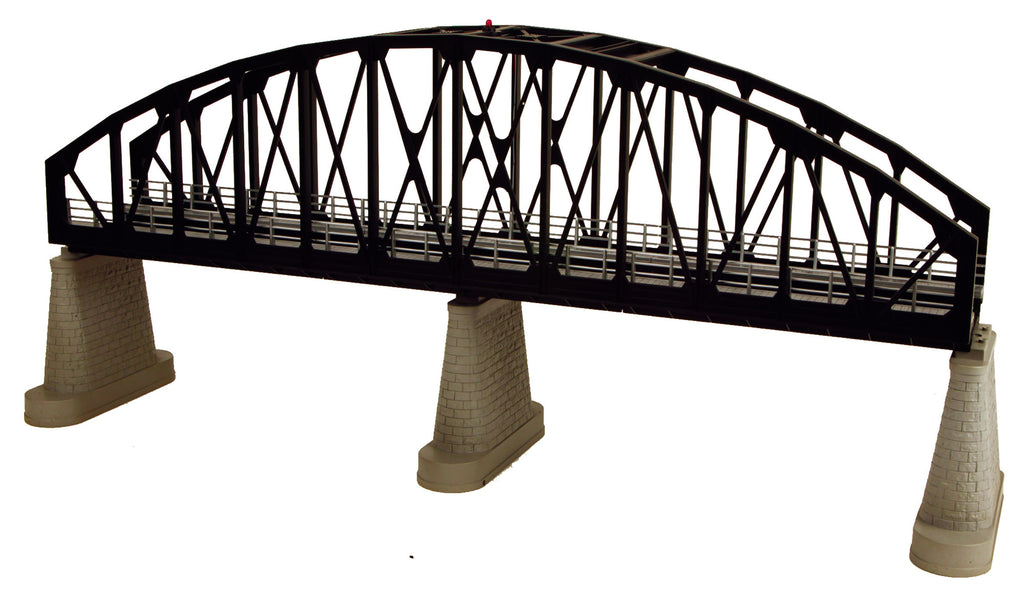 MTH 40-1121 - RealTrax - Steel Arch Bridge (Black) – MrMuffin'sTrains