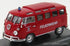 Lucky Die Cast 43211 - 1962 Volkswagen Microbus Police (Red) 1/43 Diecast Car