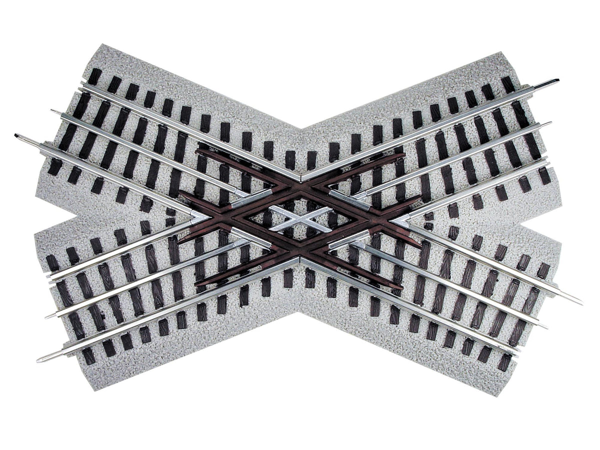 Lionel 6-12051 - FasTrack - 45-Degree Crossover Track - MrMuffin'sTrains