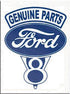 Lionel 6-22428 - FORD & Trade; Tin Sign Replica (4-Pack)