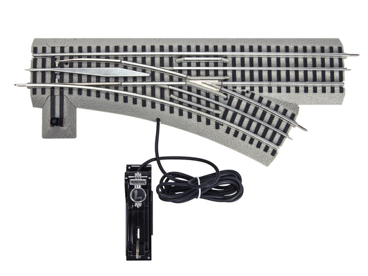 Lionel 6-81948 - FasTrack - O-48 Remote/Command Switch (Right) - MrMuffin'sTrains