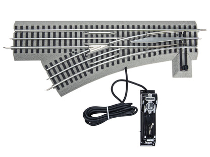 Lionel 6-81949 - FasTrack - O-48 Remote/Command Switch (Left) - MrMuffin'sTrains