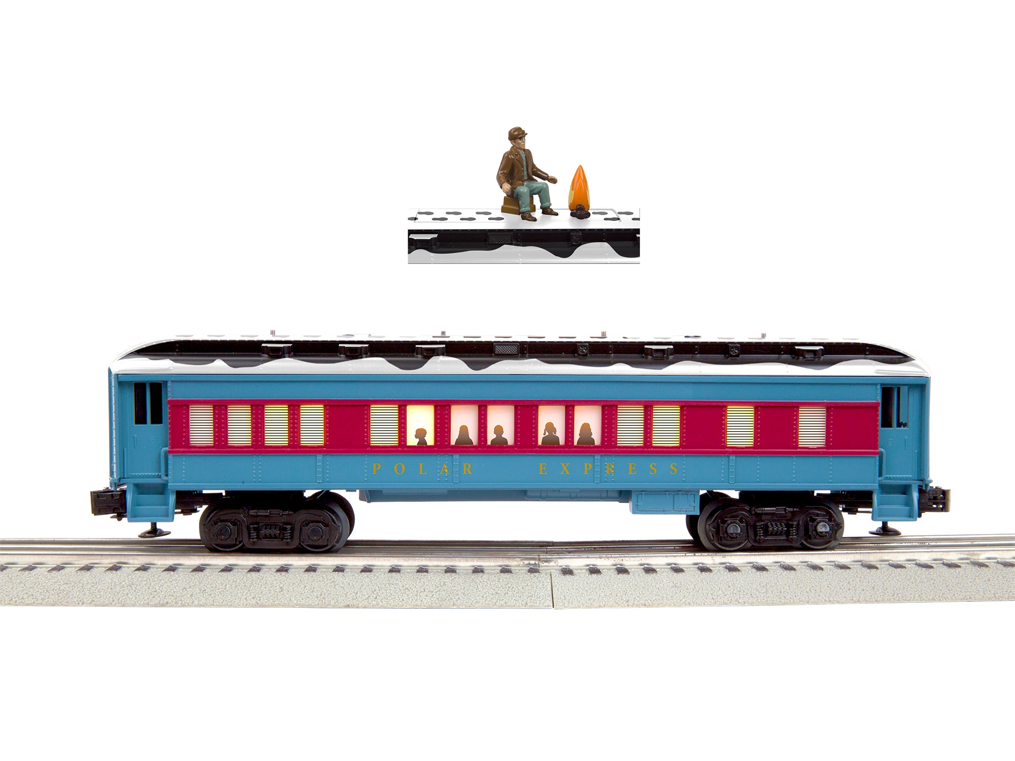 Lionel 6-84602 - Disappearing Hobo Car "The Polar Express" – MrMuffin'sTrains