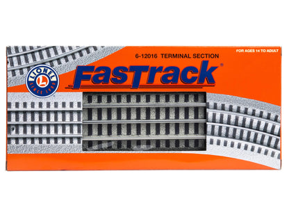 Lionel 6-12016 - FasTrack - 10" Straight Terminal Section - MrMuffin'sTrains