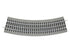 Lionel 6-12043 - FasTrack - O-48 Curved Track