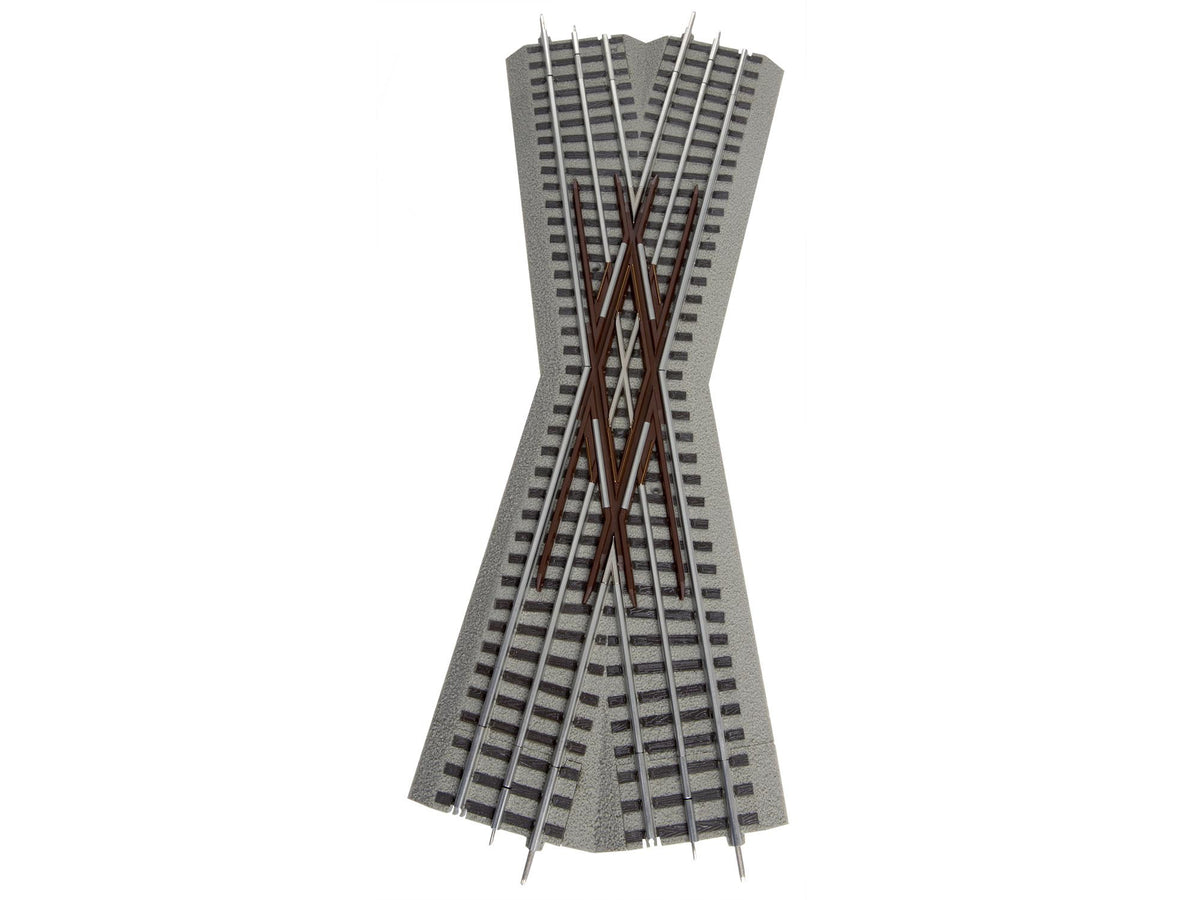 Lionel 6-12050 - FasTrack - 22 1/2-Degree Crossover Track - MrMuffin'sTrains
