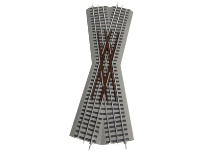 Lionel 6-12050 - FasTrack - 22 1/2-Degree Crossover Track - MrMuffin'sTrains