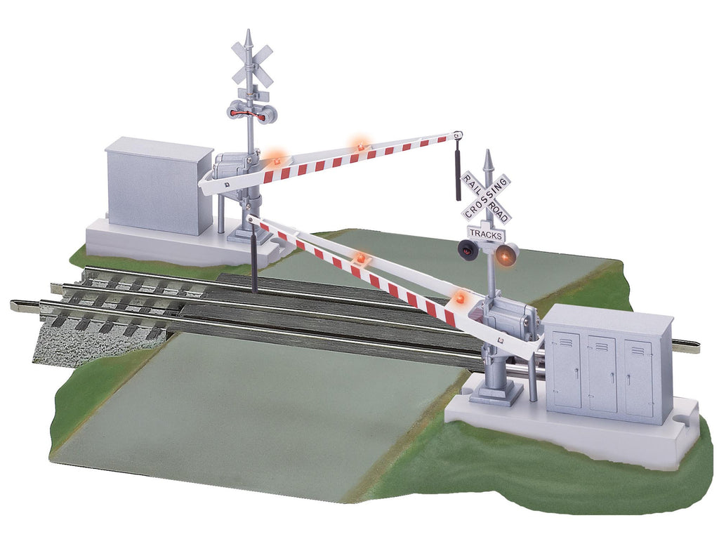 Lionel 6-12062 - FasTrack - Grade Crossing w/ Gates and