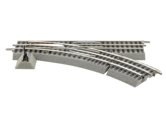 Lionel 6-81251 - FasTrack - O-31 Manual Switch Track (Right) - MrMuffin'sTrains