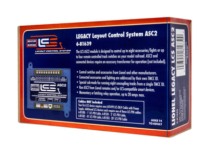 Lionel 6-81639 - LCS Accessory Switch Controller 2 (ASC2) - MrMuffin'sTrains