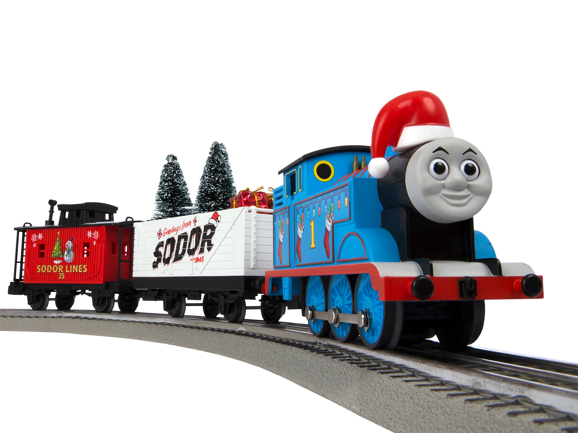 Lionel 6-85324 - Thomas & Friends - LionChief Christmas Freight Set w/ Bluetooth