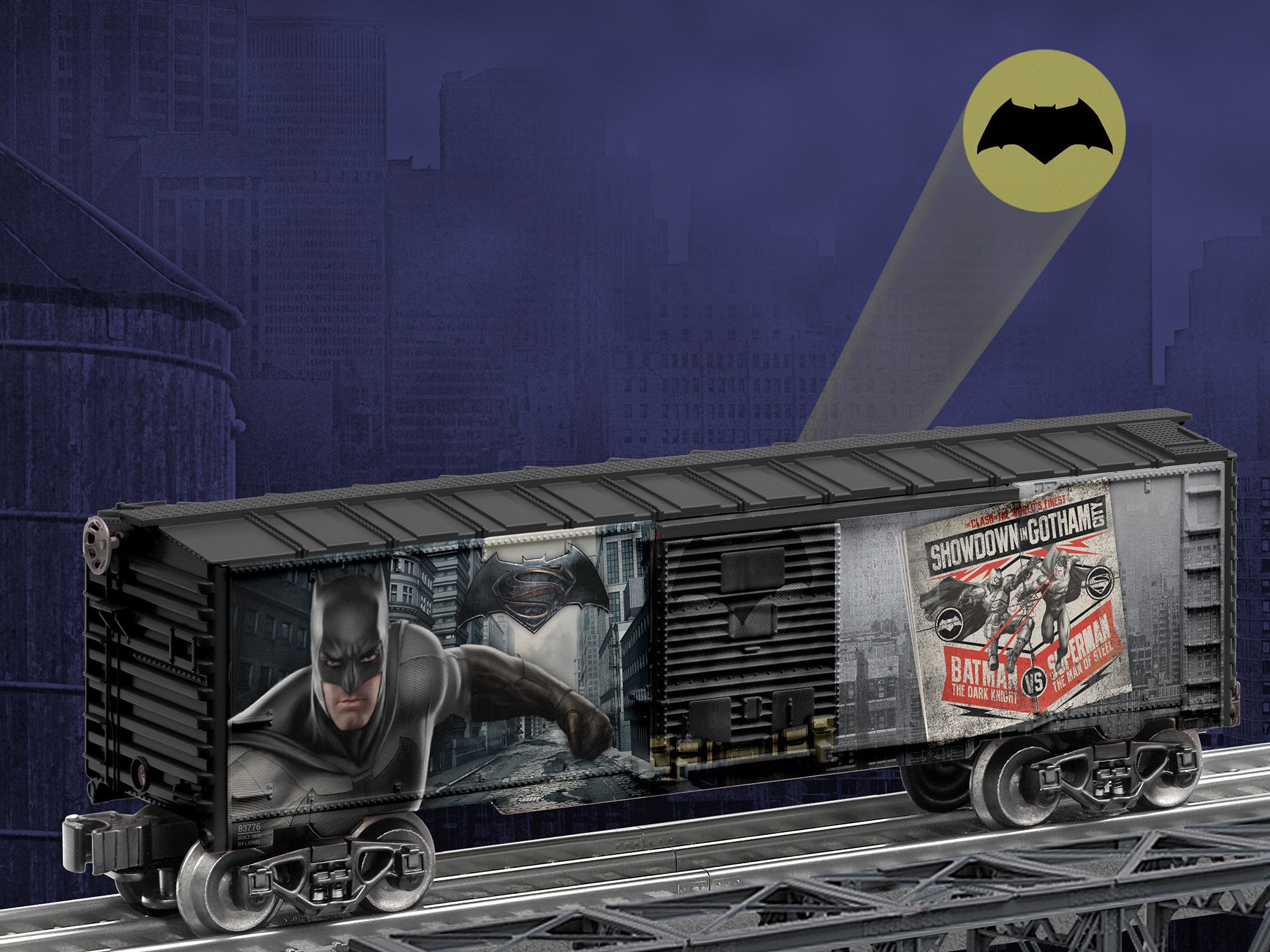 Lionel 6-83776 - DC Comics - Box Car "The Dark Knight"