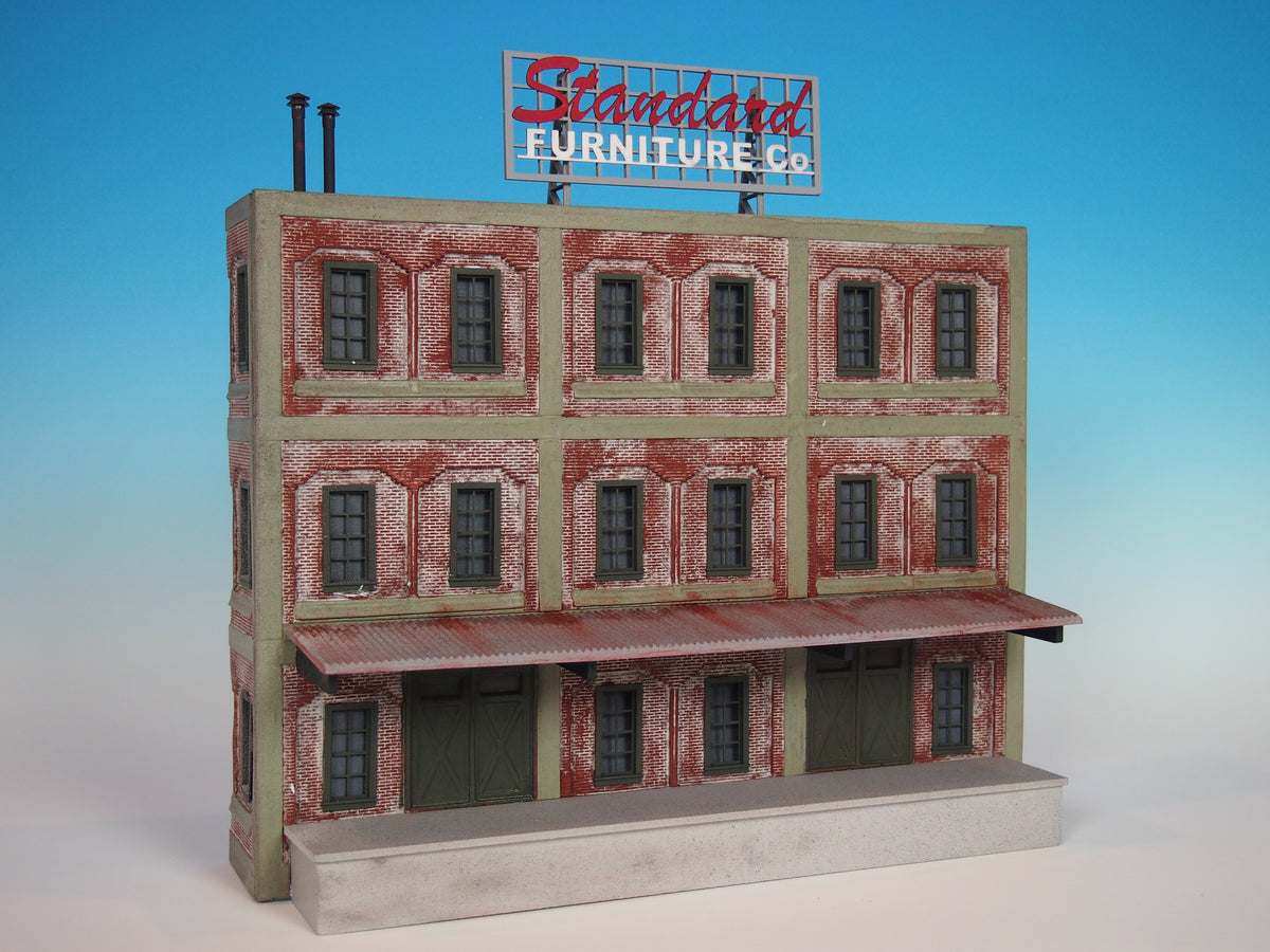 Korber Models #708 - O Scale - Background Furniture Factory Kit - MrMuffin'sTrains