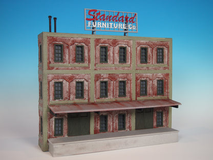 Korber Models #708 - O Scale - Background Furniture Factory Kit - MrMuffin'sTrains