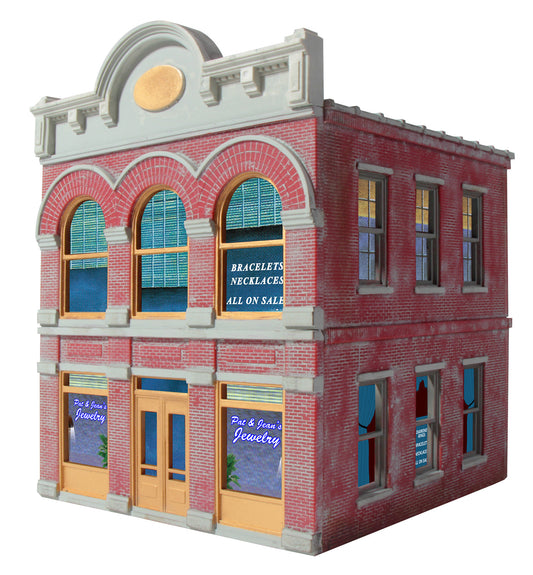 Ameri-Towne #823 - Pat & Jean's Jewelry Store Kit - MrMuffin'sTrains